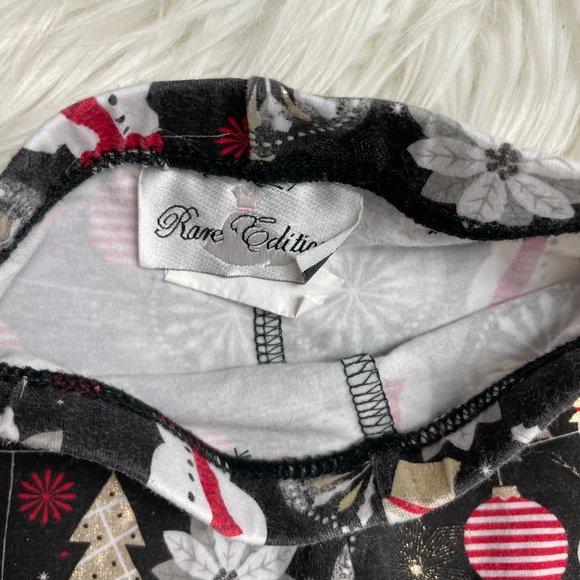 Rare Editions Christmas Snowman Joy Applique Outfit Set - Size 6 Months - Picture 8 of 10